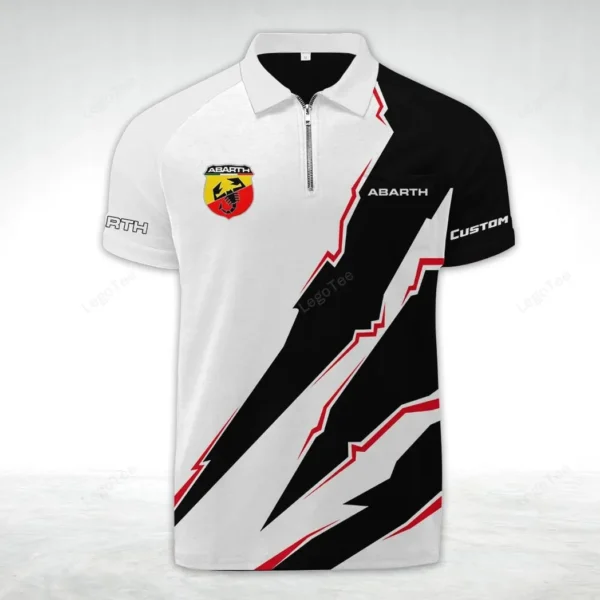 abarth zipper polo shirt gift for abarth lovers gift for gift for him husband boyfriend car128021025028