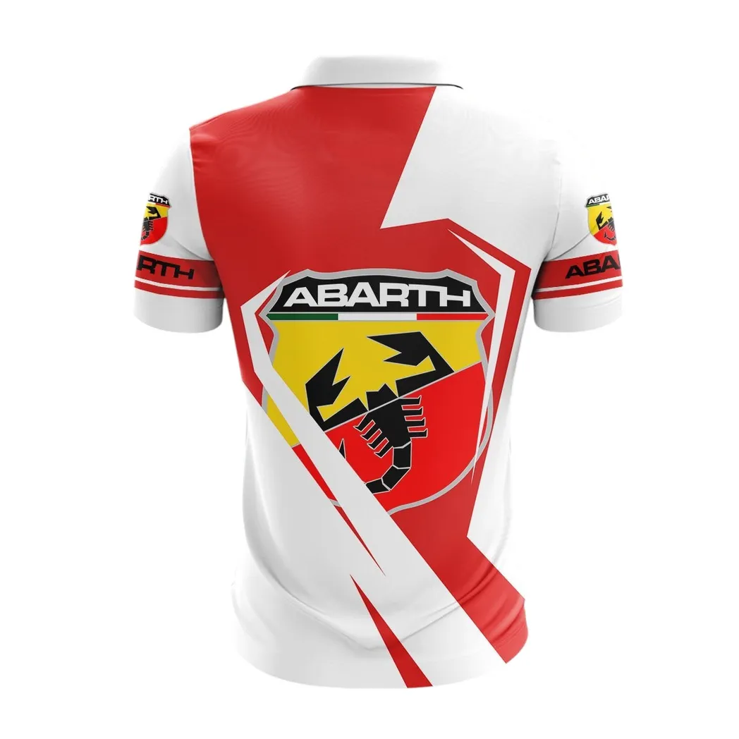 abarth zipper polo shirt gift for abarth lovers gift for him husband boyfriend car3202122516 np0kg