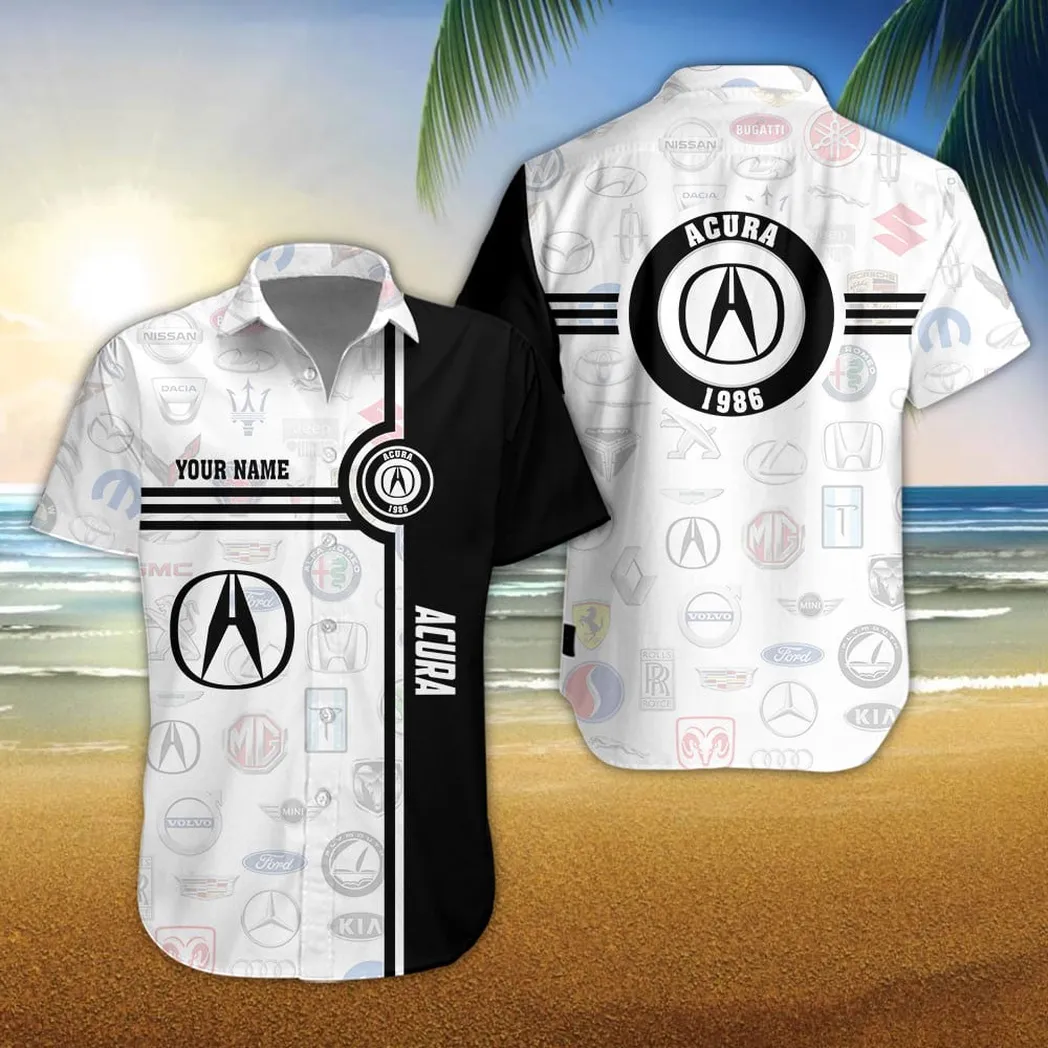 acura hawaiian shirt for men all logo gift for acura fan car174022525064 tweop