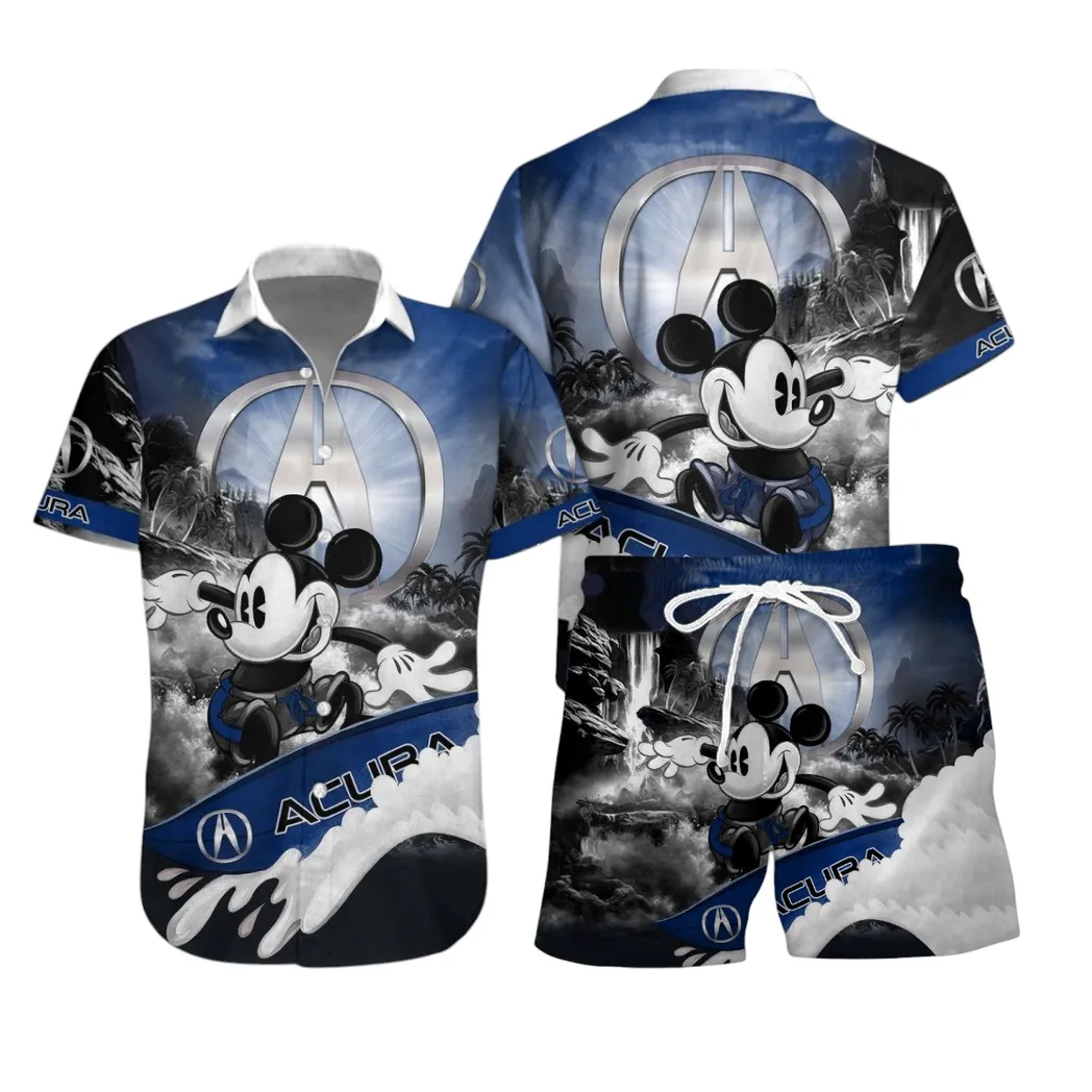 Acura Hawaiian Shirt Set, Gift For Acura Lovers, Gift For Him, Husband, Boyfriend CAR53030625001