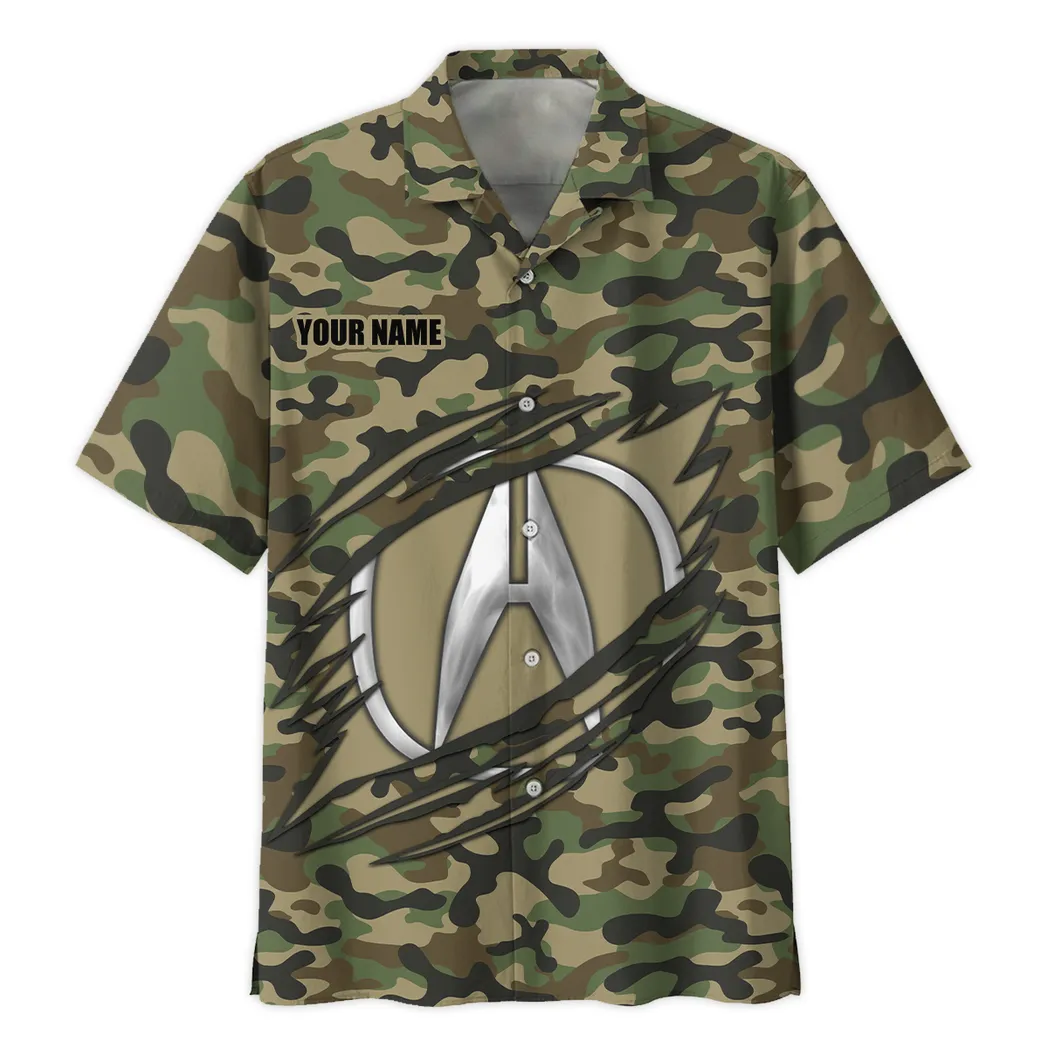 acura hawaiian shirt style camo oversized hawaiian car210040825687 zq9sd
