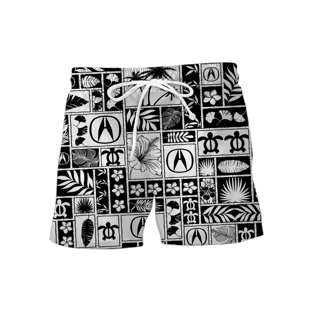 Acura Hawaiian Shorts, Gift For Acura Lovers, Gift For Him, Husband, Boyfriend CAR35021425039-2