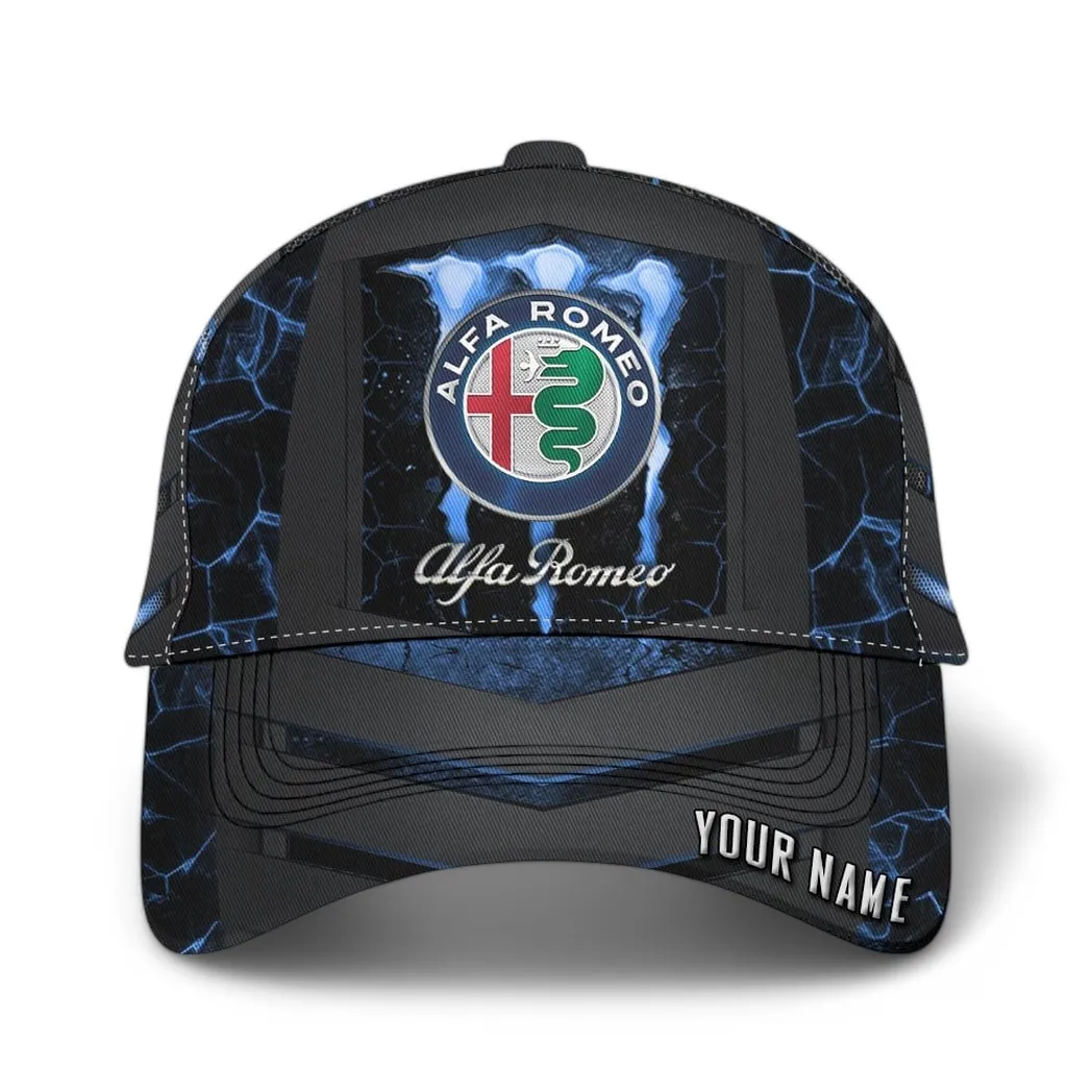 Alfa Romeo Classic Cap, Gift For Alfa Romeo Lovers, Gift For Him, Husband, Boyfriend CAR6502202525 - Blue