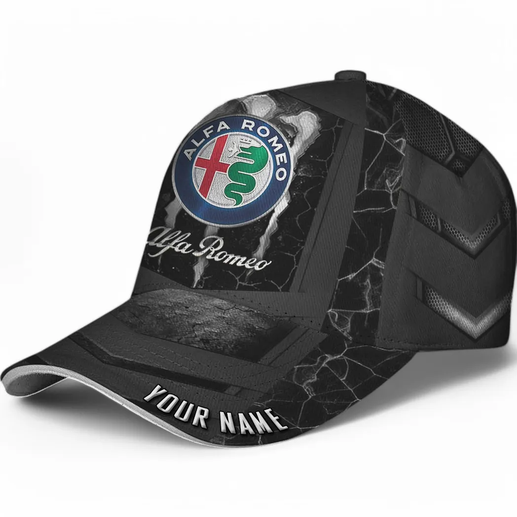 alfa romeo classic cap gift for alfa romeo lovers gift for him husband boyfriend car6502202525 grey