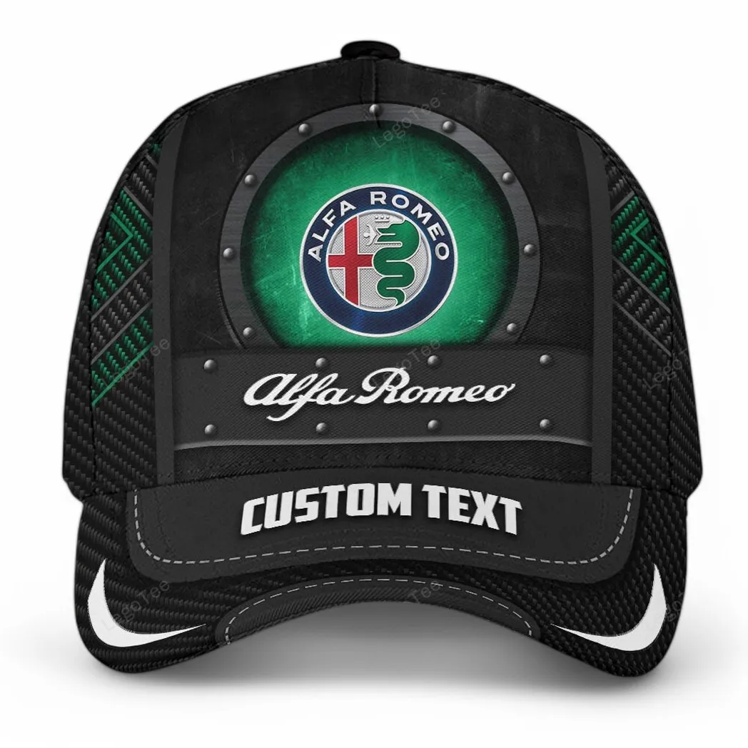 Alfa Romeo Classic Cap, Gift For Alfa Romeo Lovers, Gift For Him, Husband, Boyfriend CAR99031025004 - White