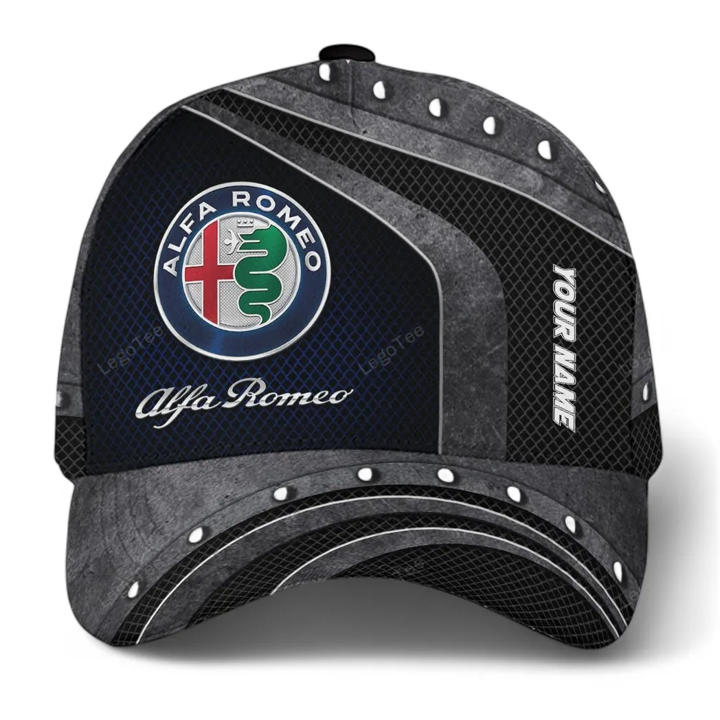 Alfa Romeo Classic Cap, Gift For Alfa Romeo Lovers, Gift For Him, Husband, Boyfriend CAR99031025013 - Blue