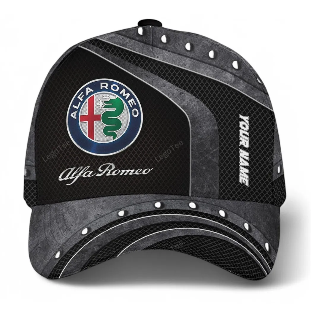 Alfa Romeo Classic Cap, Gift For Alfa Romeo Lovers, Gift For Him, Husband, Boyfriend CAR99031025013 - Brown