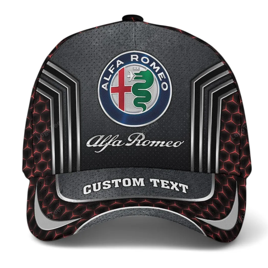 Alfa Romeo Classic Cap, Gift For Alfa Romeo Lovers, Gift For Him, Husband, Boyfriend CAR99031025177 - Red