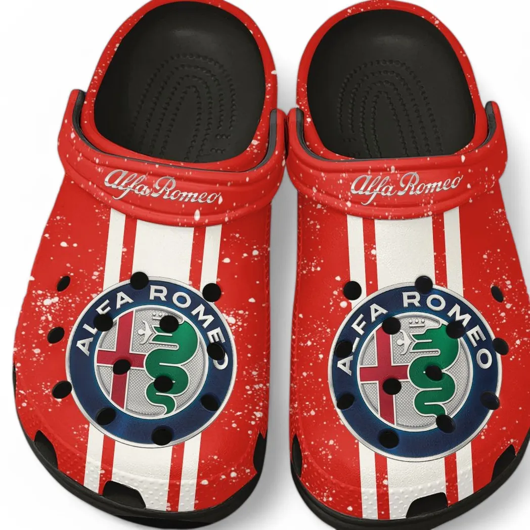 alfa romeo crocs gift for alfa romeo lovers gift for him husband boyfriend car62022025108 black 7qlh0