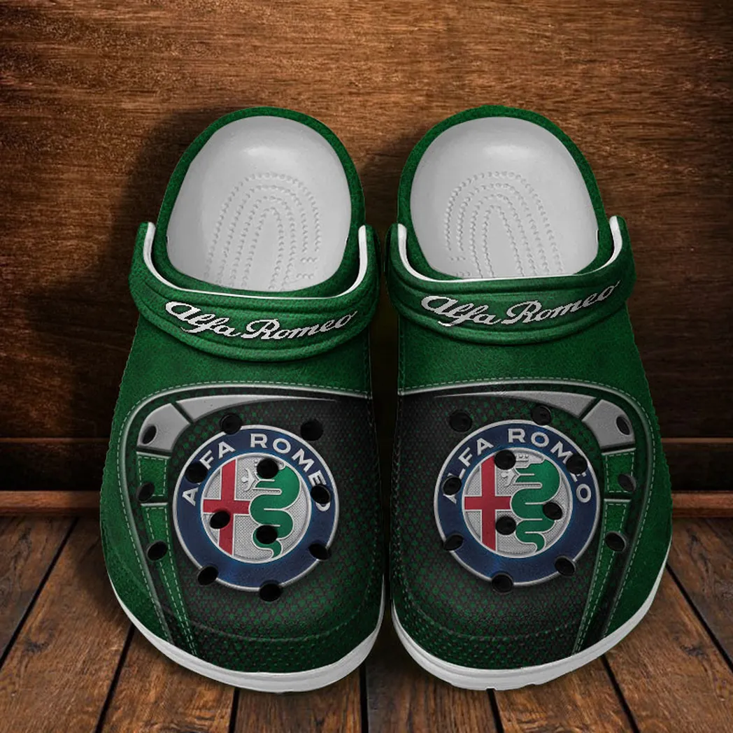 alfa romeo crocs sandals for men women gift for alfa romeo fan car177031425586 green inquv