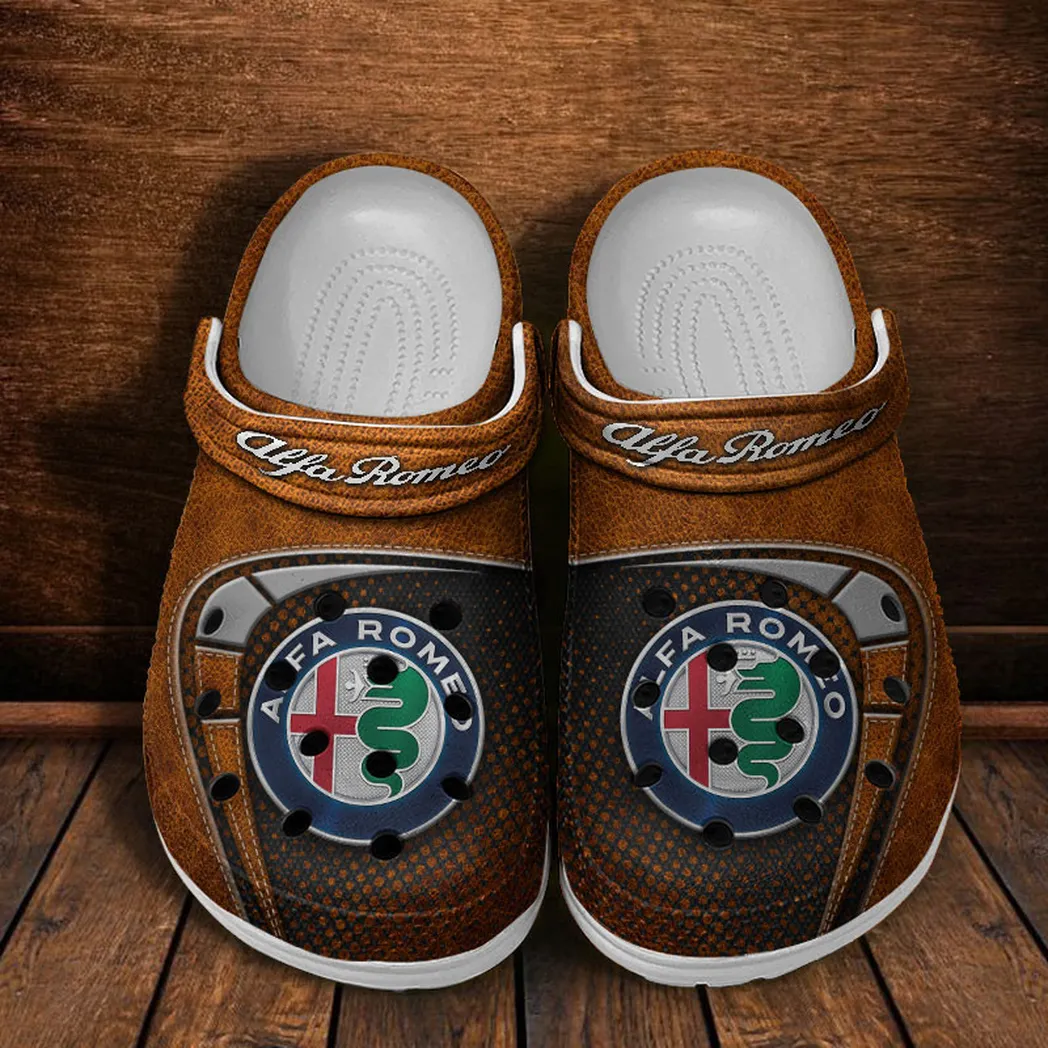 alfa romeo crocs sandals for men women gift for alfa romeo fan car177031425586 orange wvac3
