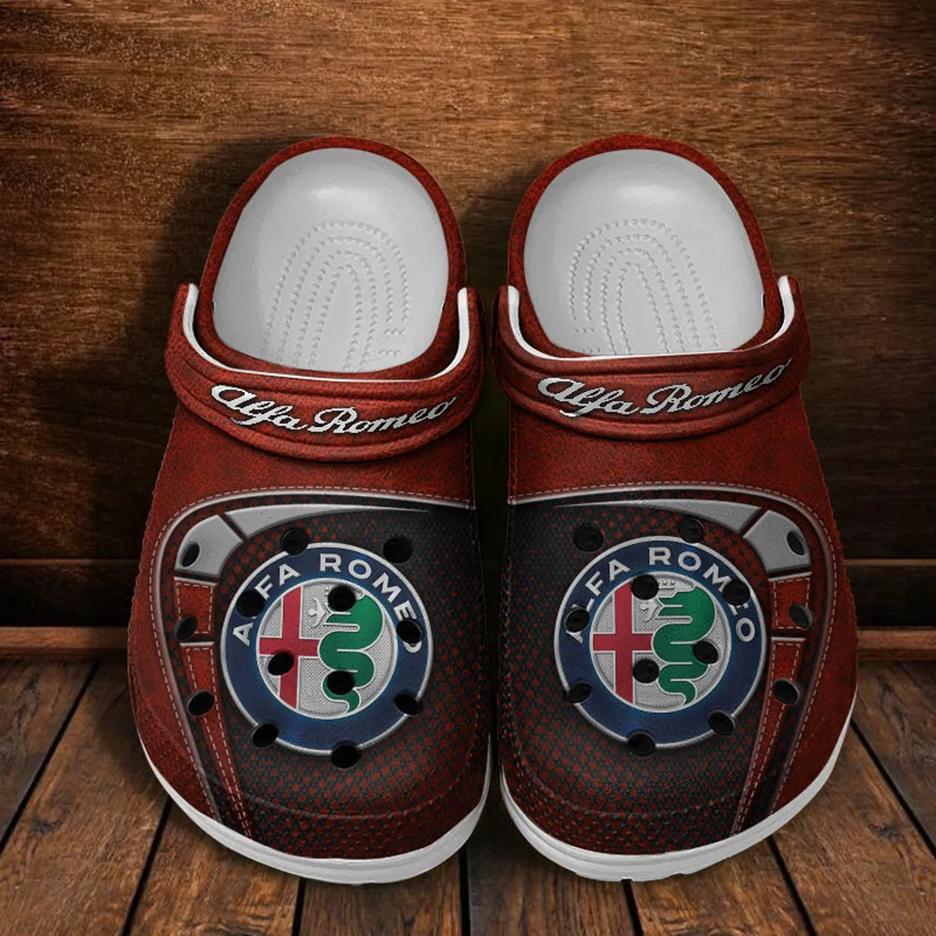 alfa romeo crocs sandals for men women gift for alfa romeo fan car177031425586 red ermup