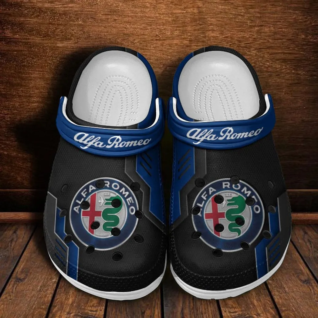 alfa romeo crocs shoes clogs men women gift for alfa romeo fan car185031525234 blue o9lnu