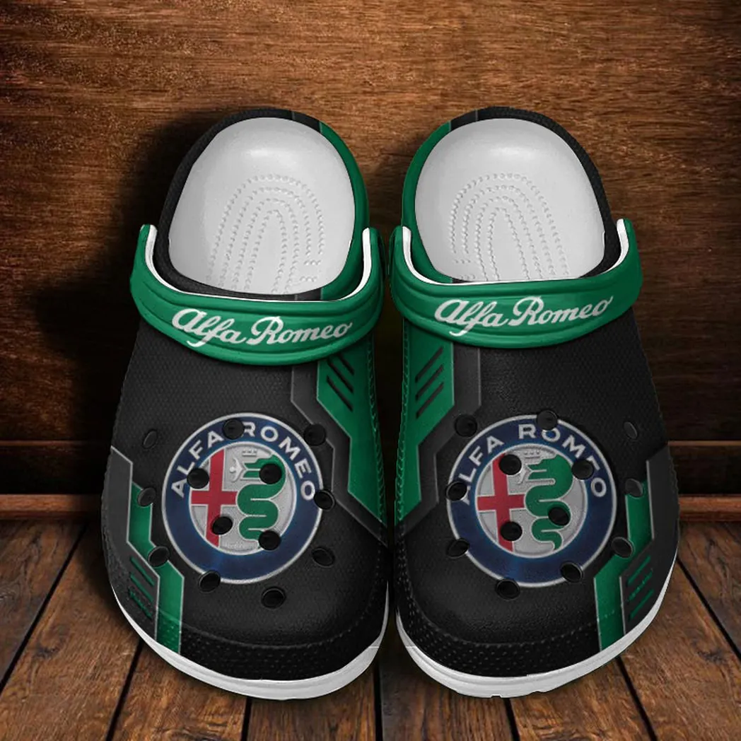 alfa romeo crocs shoes clogs men women gift for alfa romeo fan car185031525234 green sitnm
