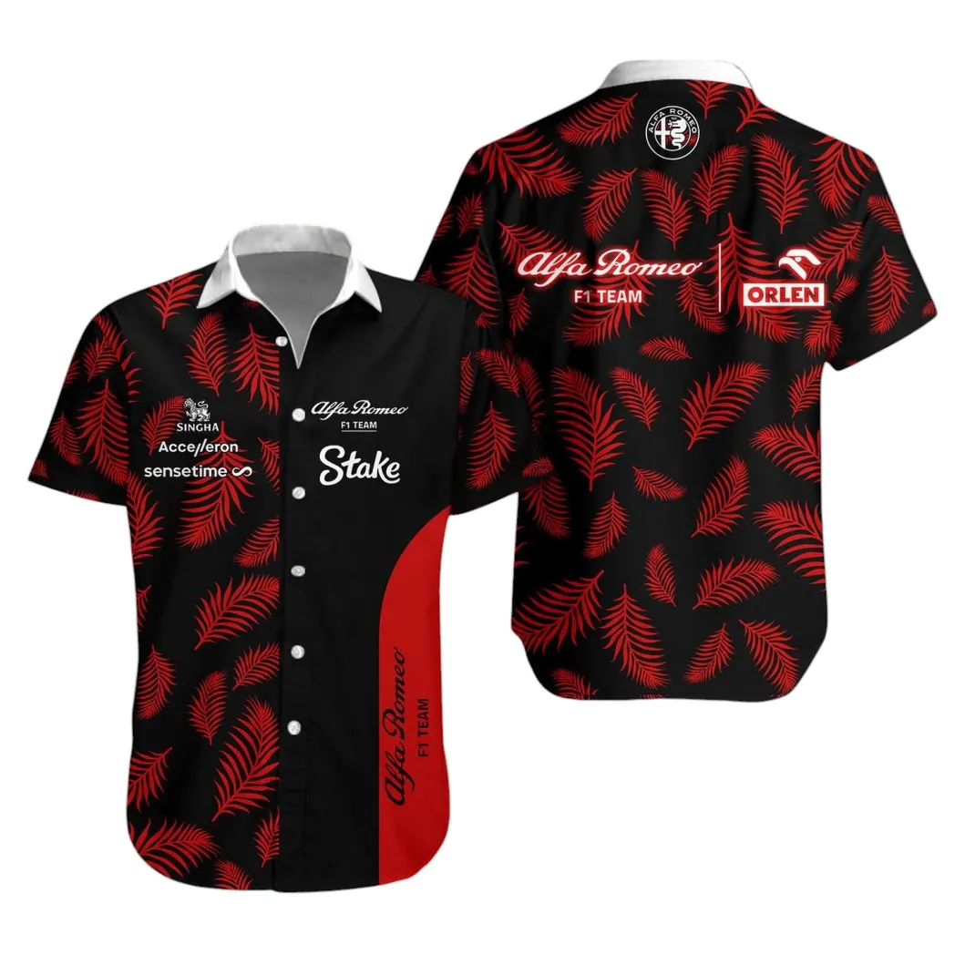 Alfa Romeo Hawaiian Shirt For Men, All Over Print Hawaiian Shirt Alfa Romeo CAR40304082506