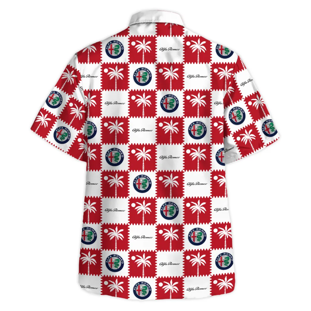 alfa romeo hawaiian shirt for men gift for alfa romeo lovers car200030725125 py8e9