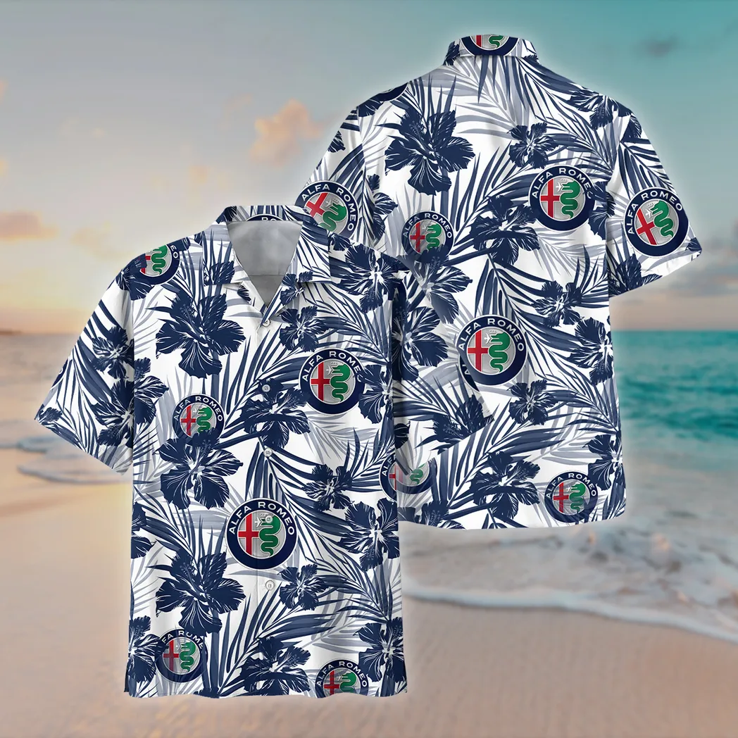 Alfa Romeo Hawaiian Shirt For Men, Gift For Alfa Romeo Lovers  CAR203030825688