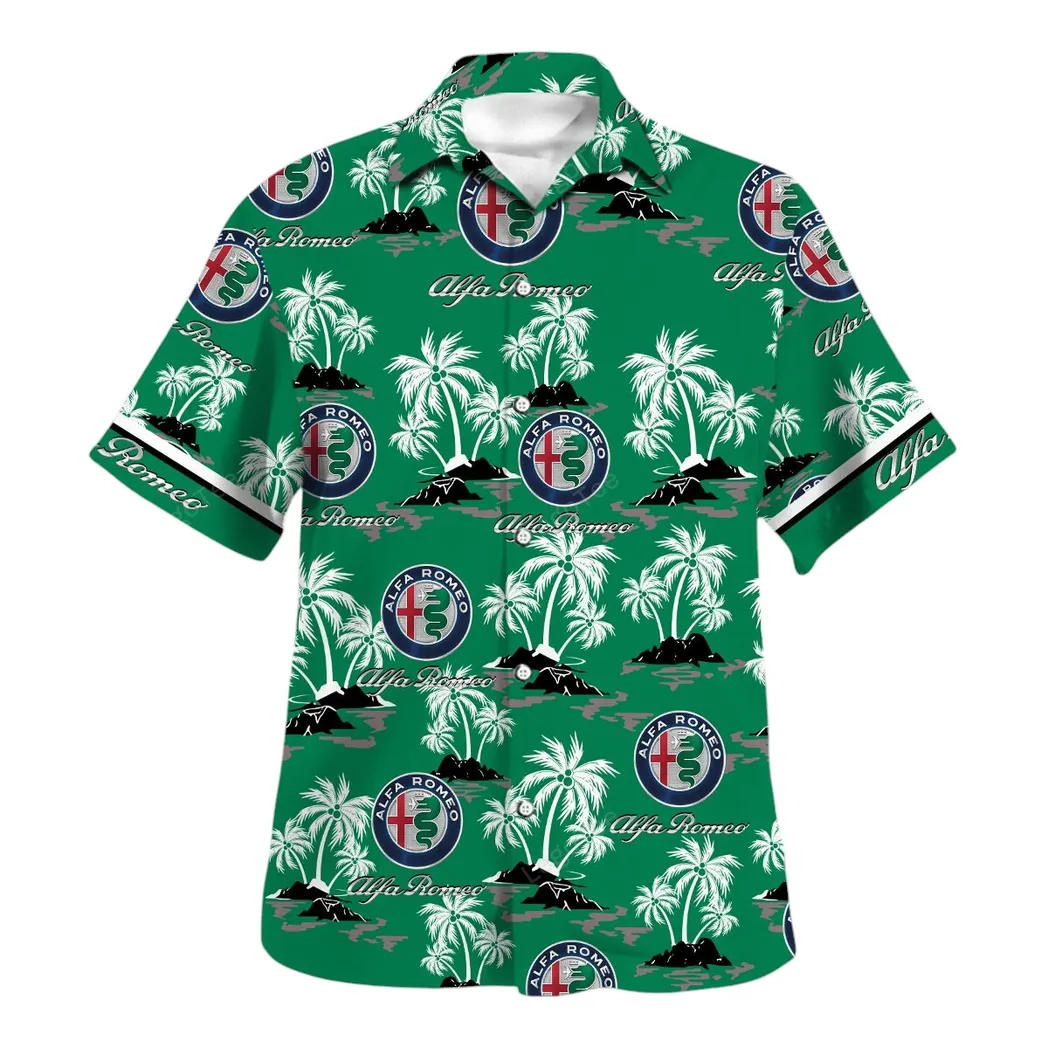 Alfa Romeo Hawaiian Shirt For Men, Gift For Alfa Romeo Lovers, Gift For Him, Husband, Boyfriend CAR144021125473-2