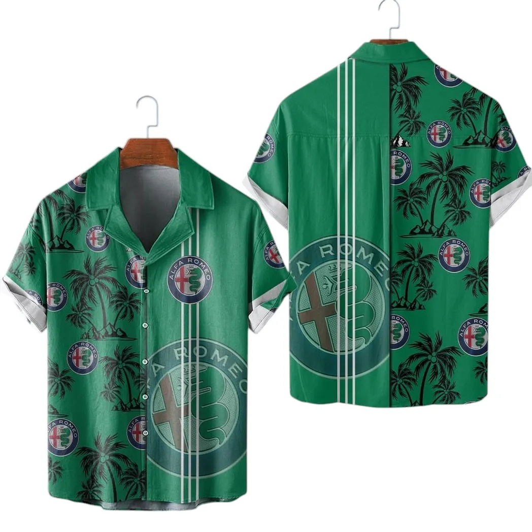 alfa romeo hawaiian shirt for men gift for alfa romeo lovers gift for him husband boyfriend car1600226001 fi8pi