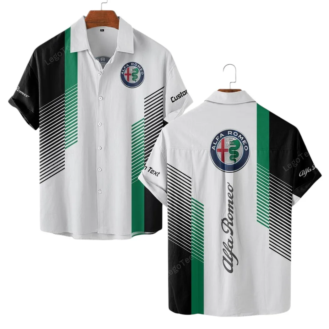 alfa romeo hawaiian shirt gift for alfa romeo lovers gift for him husband boyfriend car10703122502 zfz6o