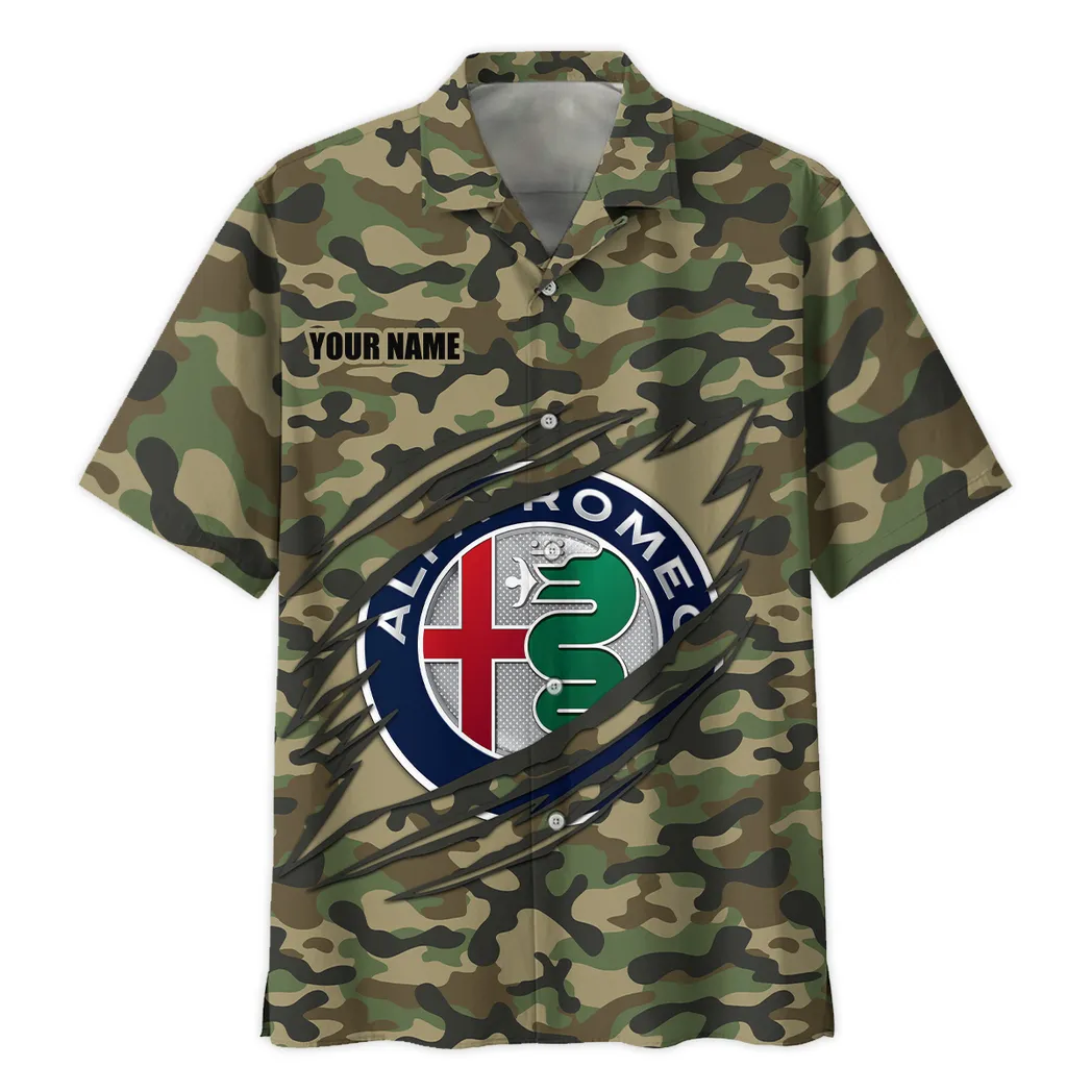 alfa romeo hawaiian shirt style camo oversized hawaiian car210040825688 zkmlh