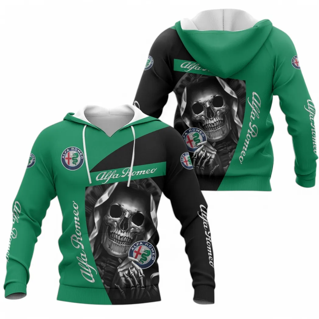 Alfa Romeo Hoodie, Gift For Alfa Romeo Lovers, Gift For Him, Husband, Boyfriend CAR6702212572