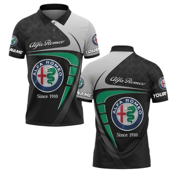 alfa romeo polo shirt gift for alfa romeo lovers gift for him husband boyfriend car11603032501 zh6tf