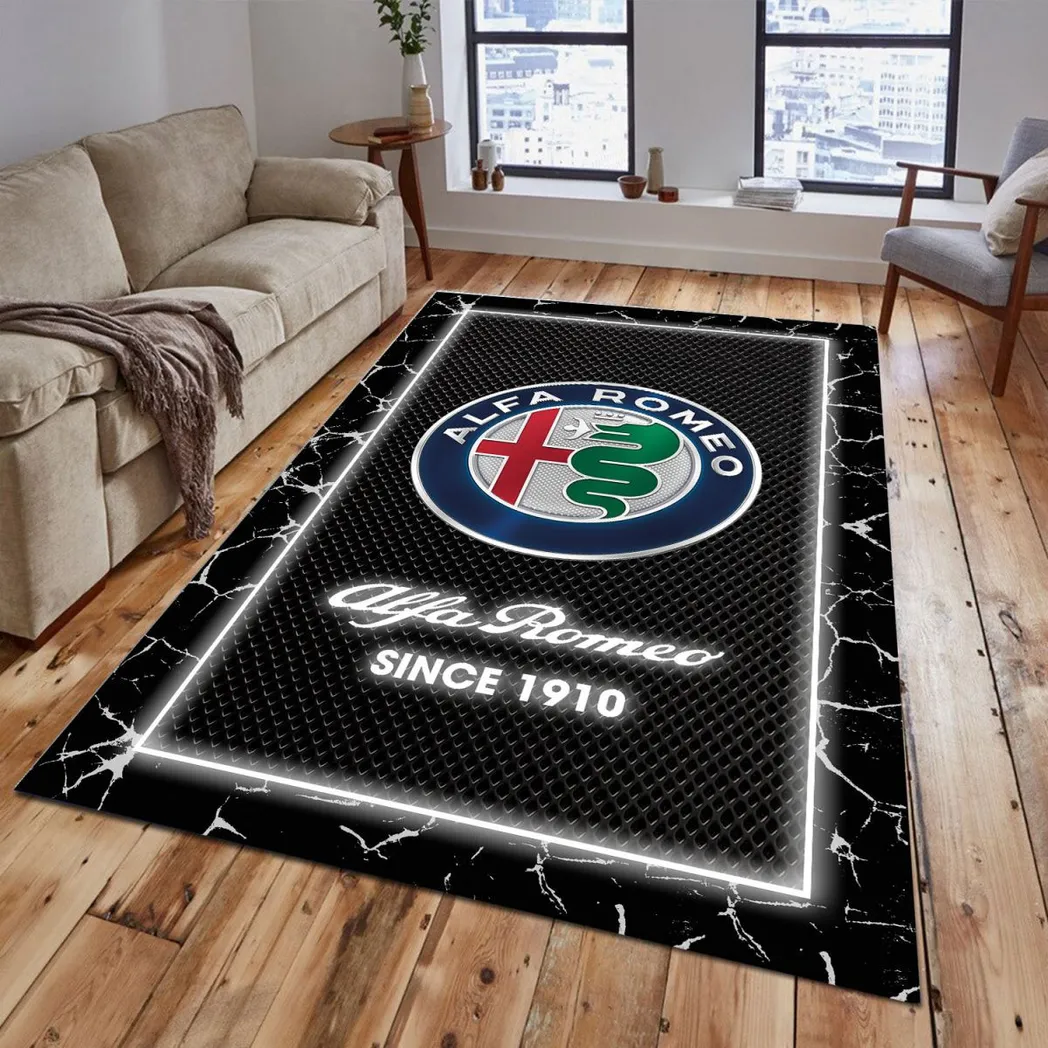 alfa romeo rug gift for alfa romeo lovers gift for him husband boyfriend car5202192500 grey 3ebpk
