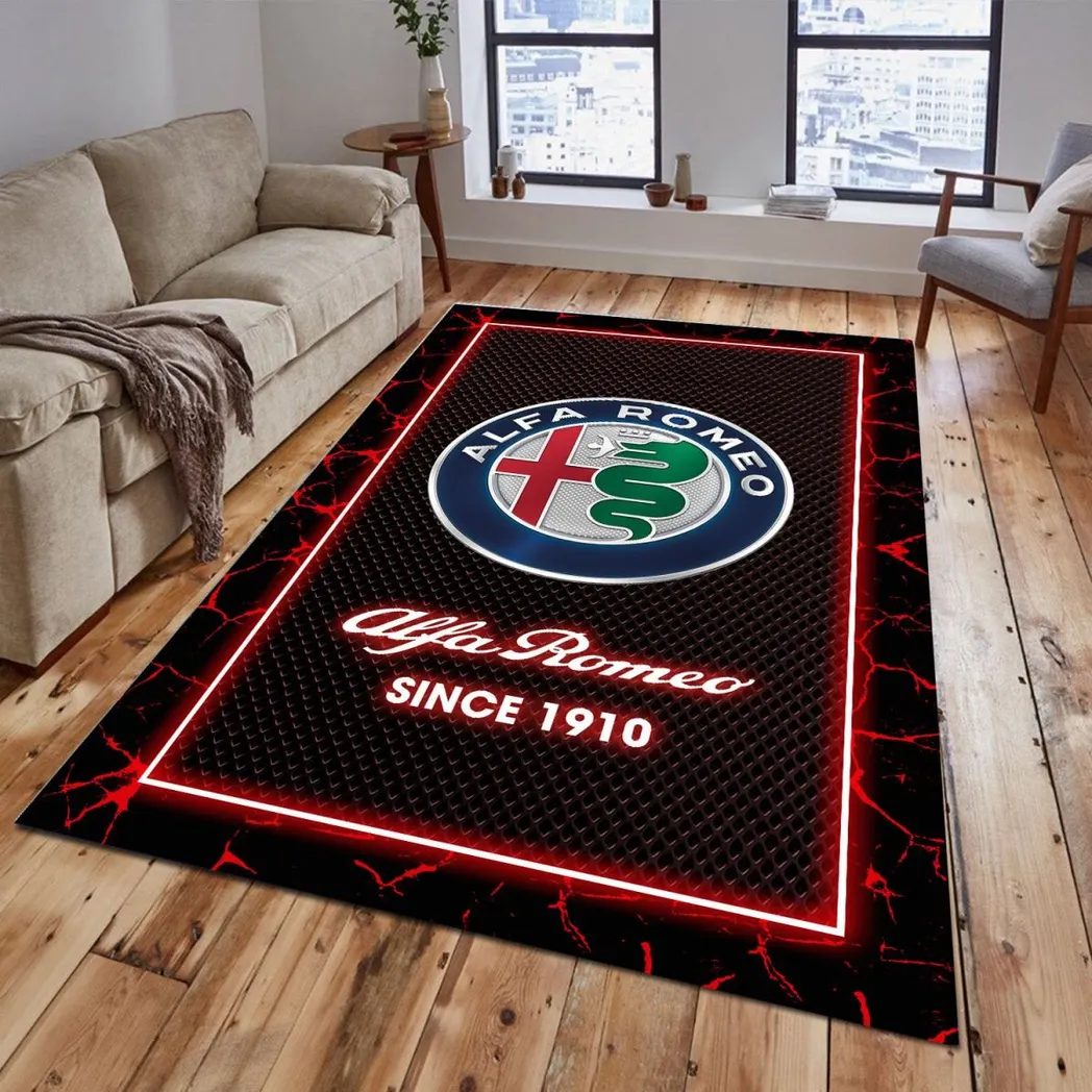 alfa romeo rug gift for alfa romeo lovers gift for him husband boyfriend car5202192500 red 3lrio