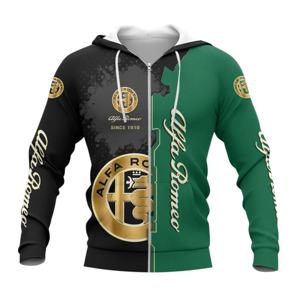 alfa romeo zipper hoodie gift for alfa romeo lovers gift for him husband boyfriend car44021725000 3 vo6nf