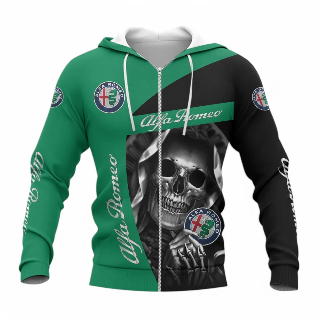 alfa romeo zipper hoodie gift for alfa romeo lovers gift for him husband boyfriend car6702212572 wzj75