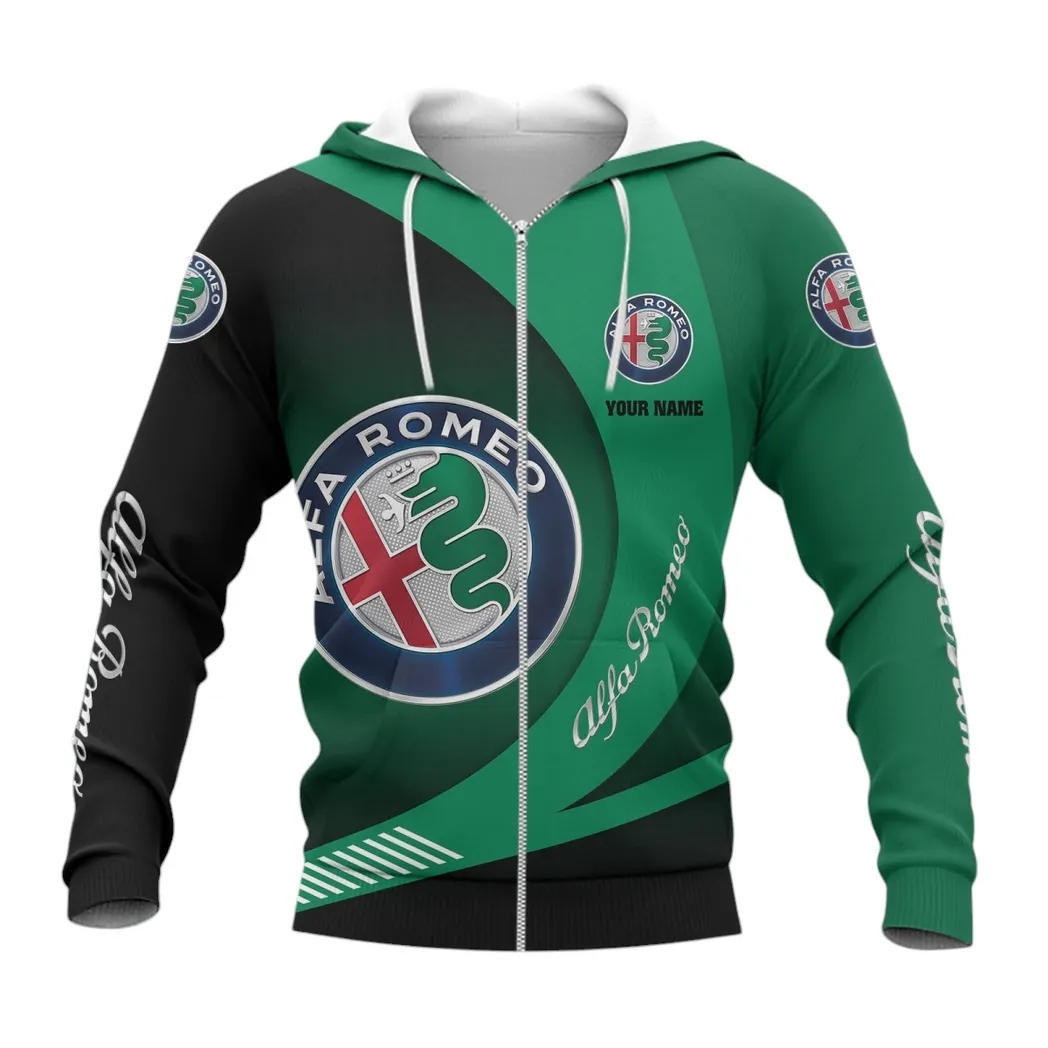 alfa romeo zipper hoodie gift for alfa romeo lovers gift for him husband boyfriend car7402222502 ywnkl