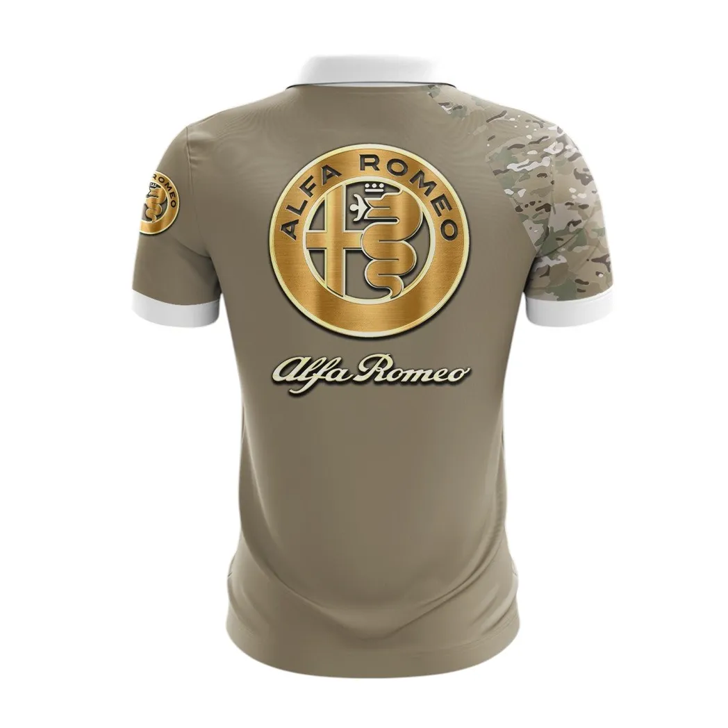 alfa romeo zipper polo shirt gift for alfa romeo lovers gift for him husband boyfriend car340213000 1 dphfh