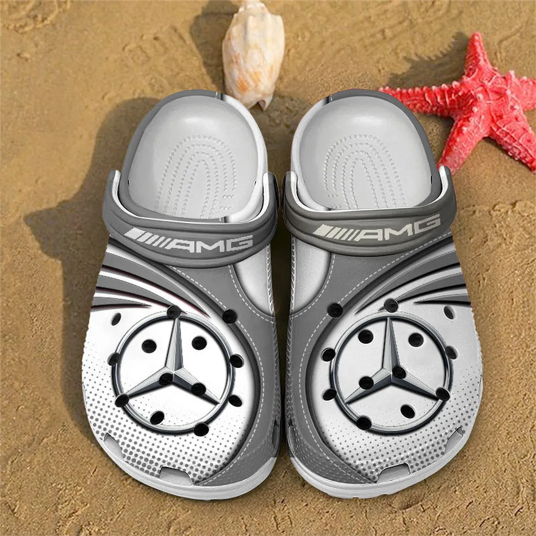 amg crocs sandals for men women gift for amg fan car181031525748 gray jzzso