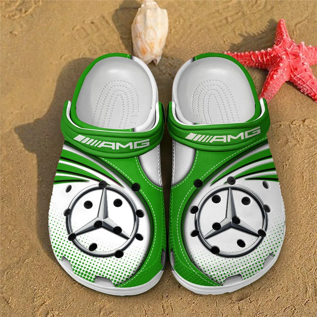 amg crocs sandals for men women gift for amg fan car181031525748 green ubyoa