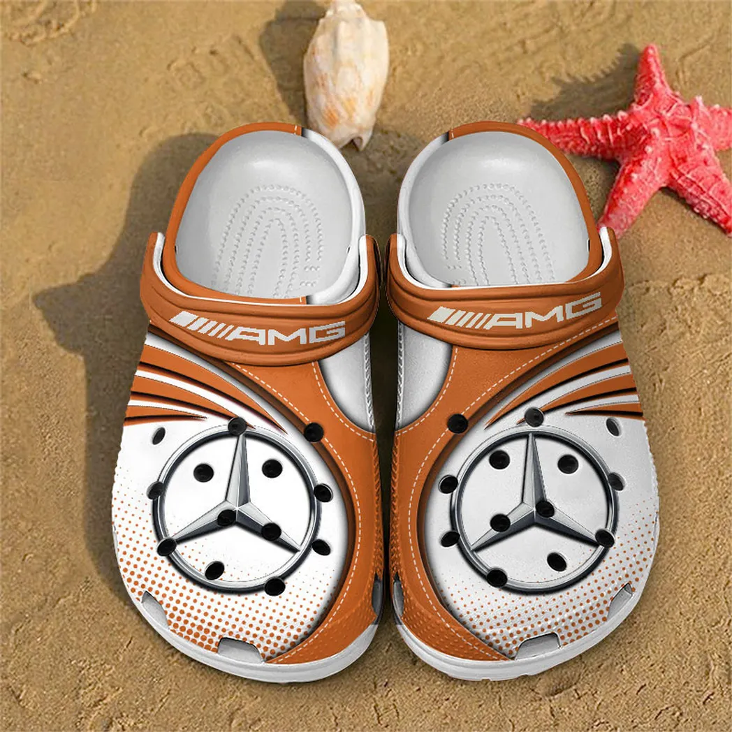 amg crocs sandals for men women gift for amg fan car181031525748 orange bd85b