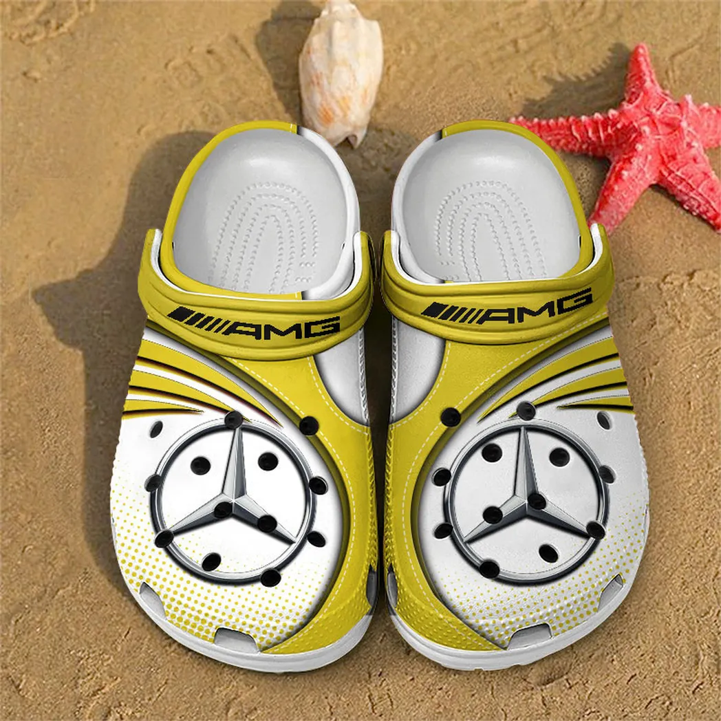 amg crocs sandals for men women gift for amg fan car181031525748 yellow bgfmp