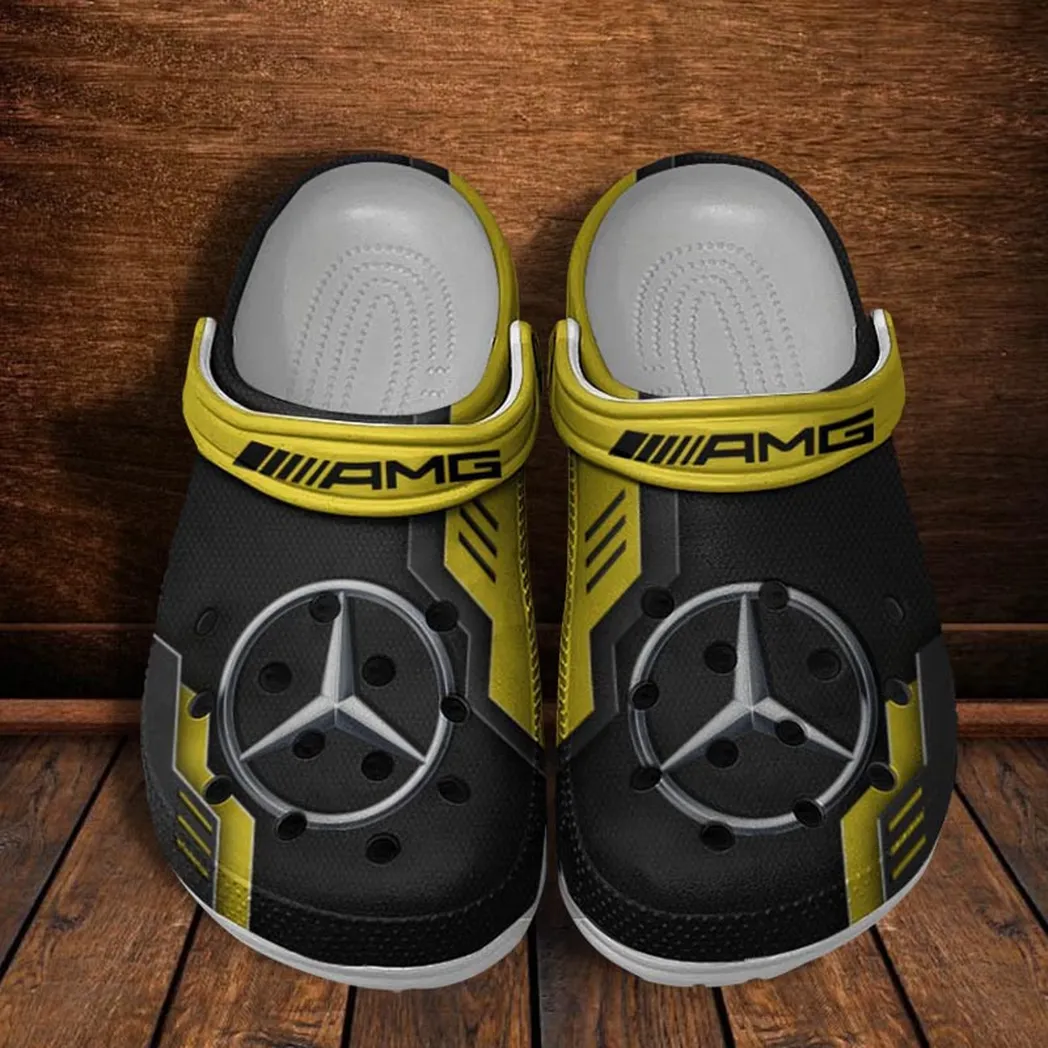 amg crocs shoes clogs men women gift for amg fan car185031525276 yellow 9plaa