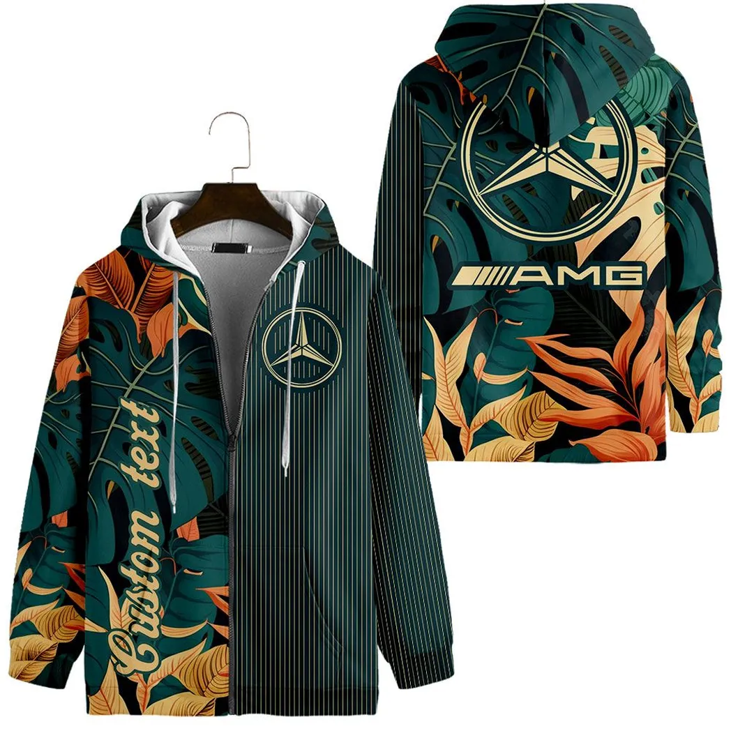 Amg Vintage Zip Hoodie Custom All Over Print CAR434041725226