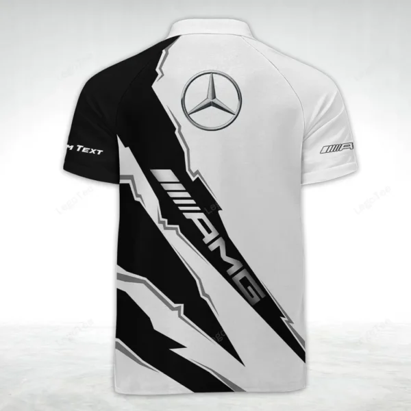 amg zipper polo shirt gift for amg lovers gift for gift for him husband boyfriend car128021025011 pmsej