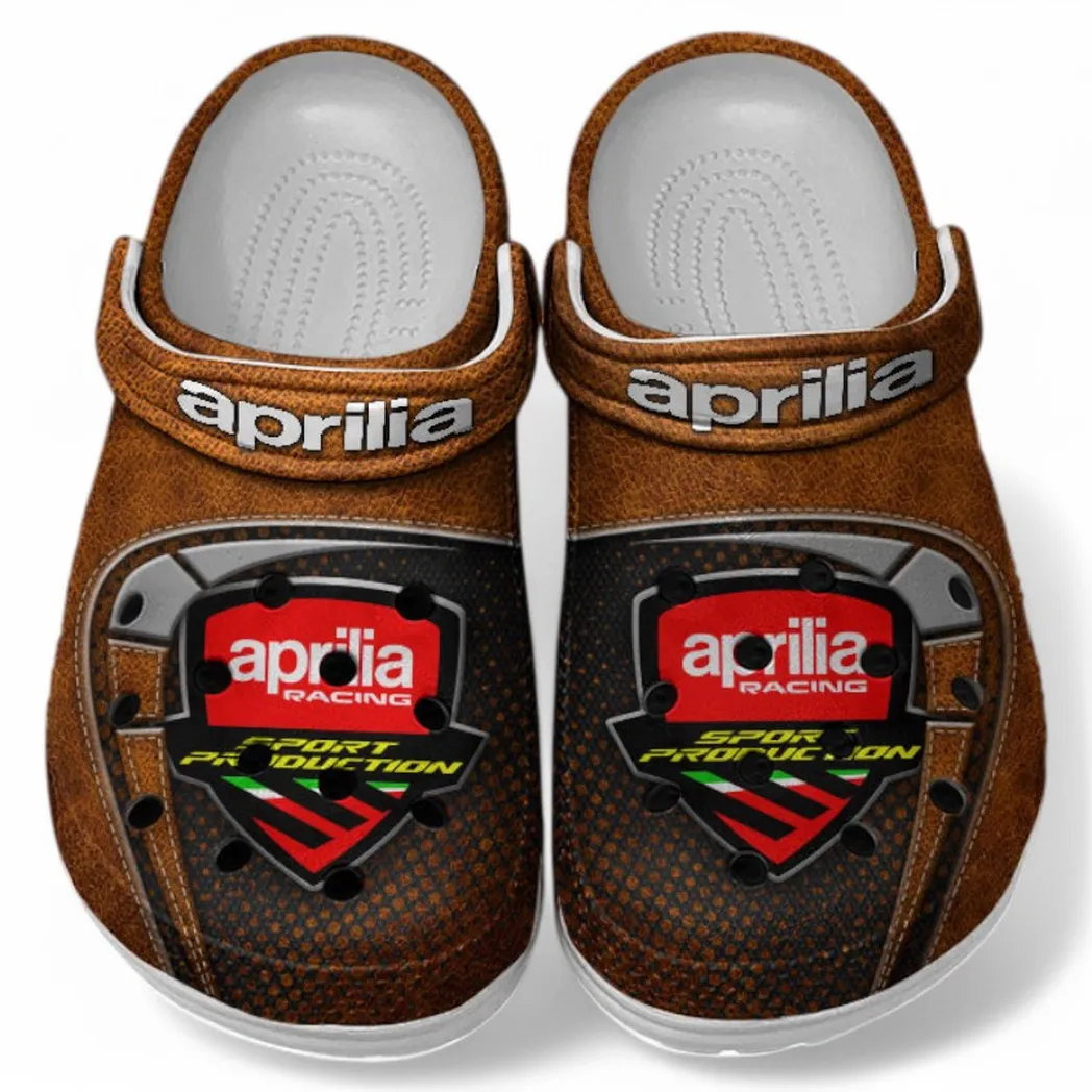 Aprilia Crocs Shoes, Clogs Men Women, Gift For Aprilia Fan CAR183031725128 - Orange