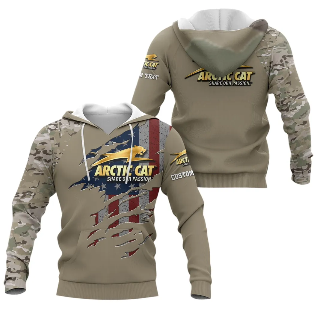 Arctic Cat Hoodie, Gift For Arctic Cat Lovers, Gift For Him, Husband, Boyfriend CAR46021725002-4