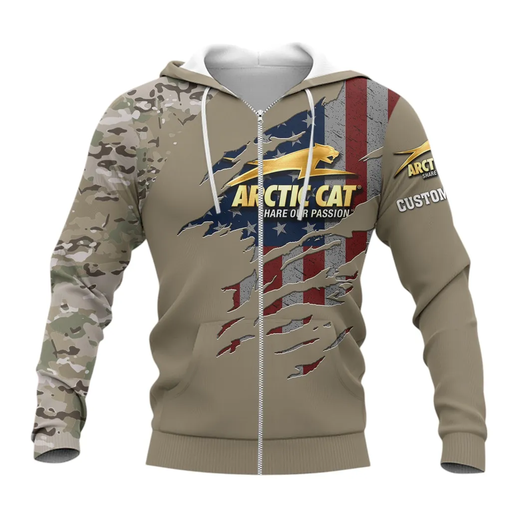 arctic cat zipper hoodie gift for arctic cat lovers gift for him husband boyfriend car46021725002 3 dcfqb