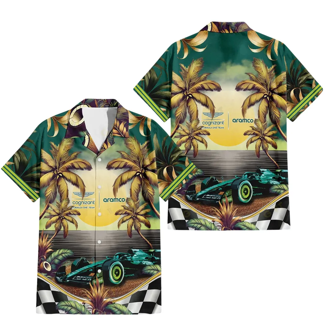 aston martin aramco f1 hawaiian shirt all over print hawaiian shirt aston martin car40804082505 ia9s5