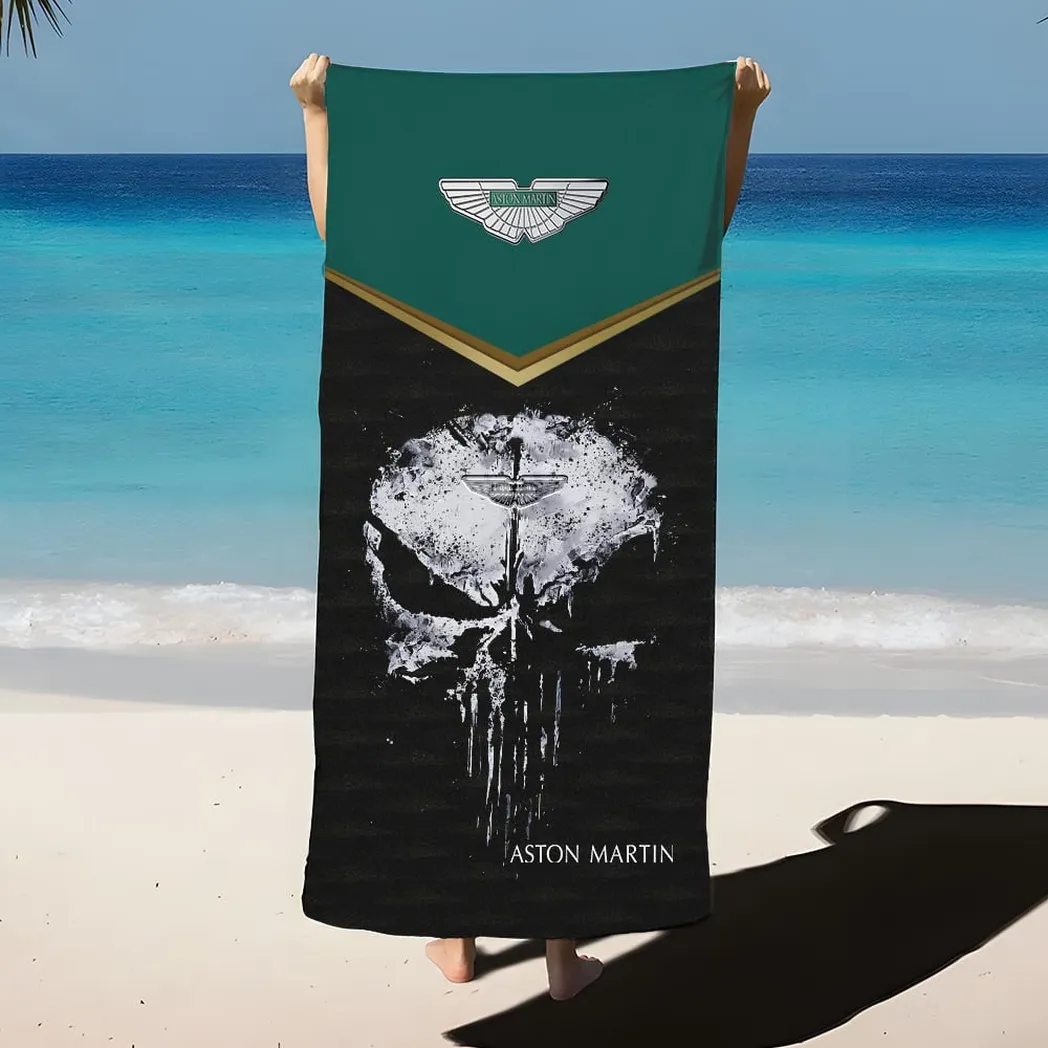 aston martin beach towel gift for aston martin lovers gift for him husband boyfriend car17302252502 ng3zn