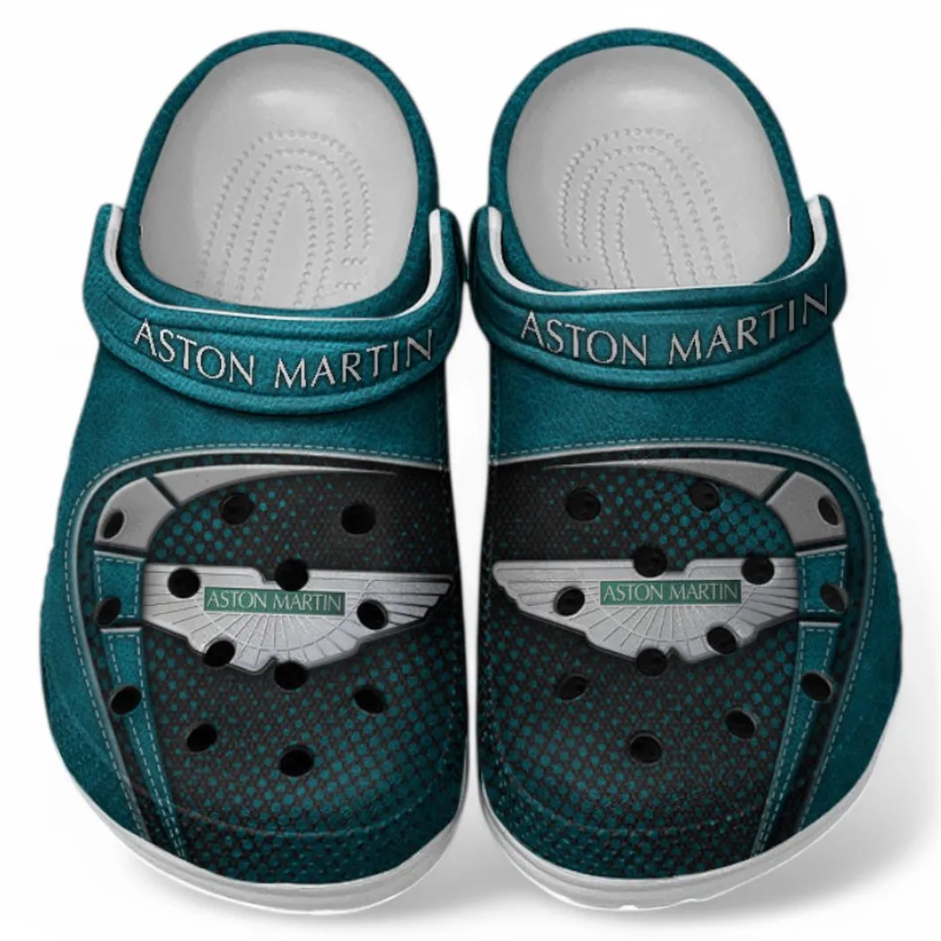 Aston Martin Crocs Sandals For Men Women, Gift For Aston Martin Fan CAR177031425611 - Cyan