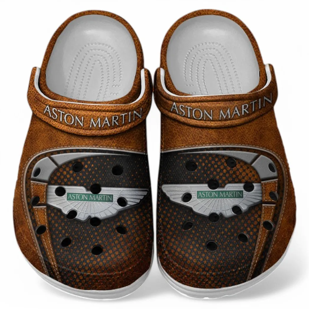 Aston Martin Crocs Sandals For Men Women, Gift For Aston Martin Fan CAR177031425611 - Orange