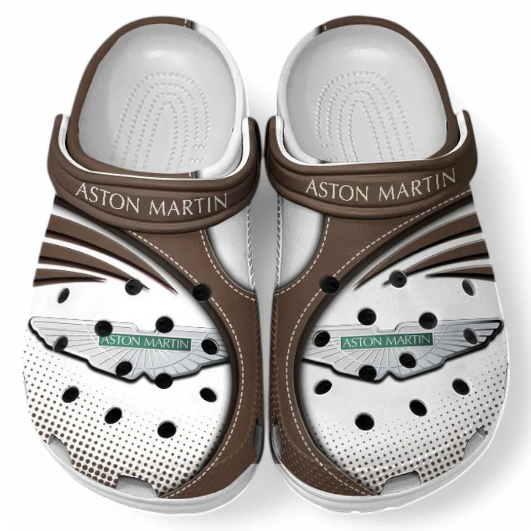 Aston Martin Crocs Sandals For Men Women, Gift For Aston Martin Fan CAR181031525747 - Brown