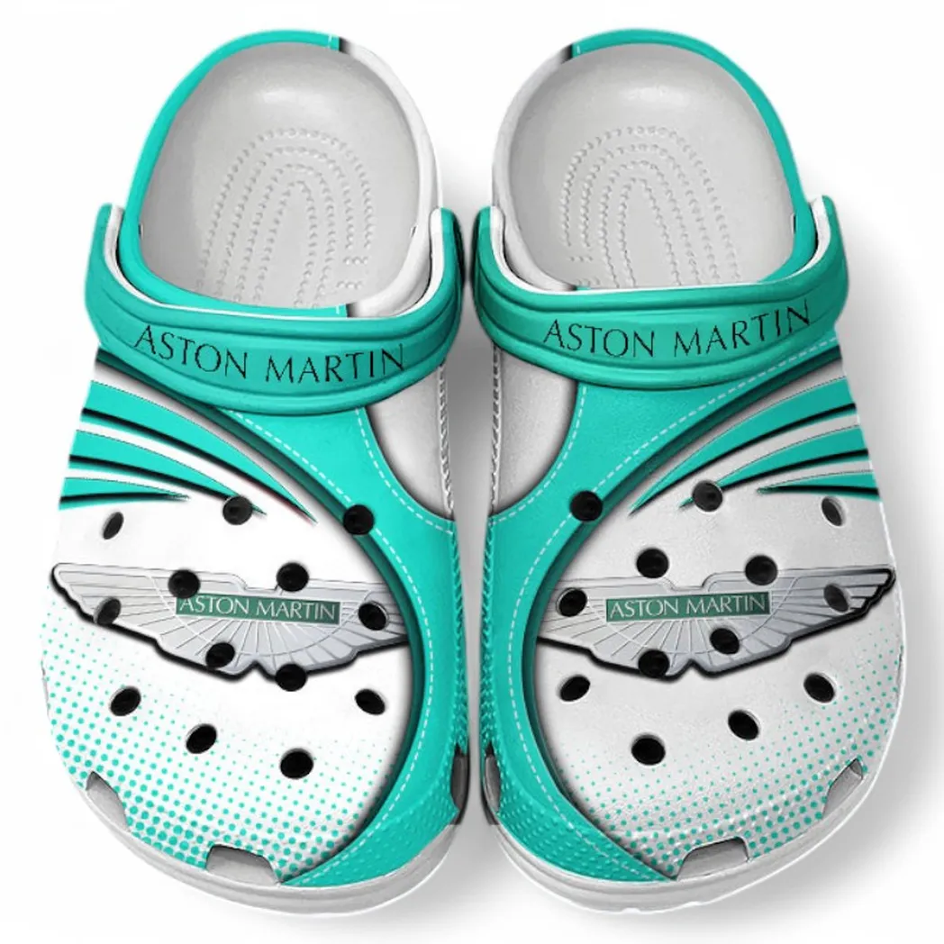 Aston Martin Crocs Sandals For Men Women, Gift For Aston Martin Fan CAR181031525747 - Cyan