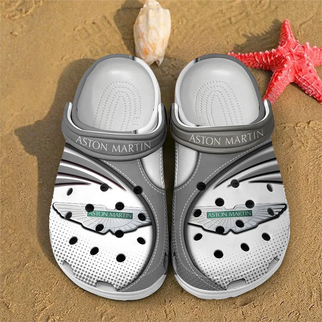aston martin crocs sandals for men women gift for aston martin fan car181031525747 gray sc6kw